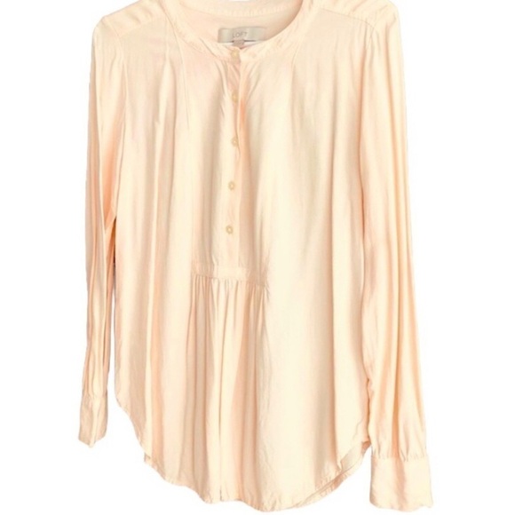 LOFT | Blush Pink Tunic - Picture 1 of 5